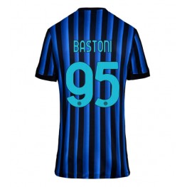 Inter Milan Alessandro Bastoni #95 Thuis tenue Dames 2025-26 Korte Mouw